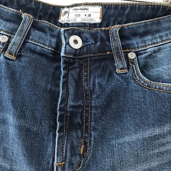 FREE PEOPLE* Jasper Cropped Jeans - Picture 4 of 5